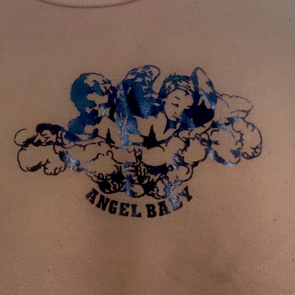 Tan Cortten Angel Baby Sweater- Used but looks new. - Picture 1 of 5